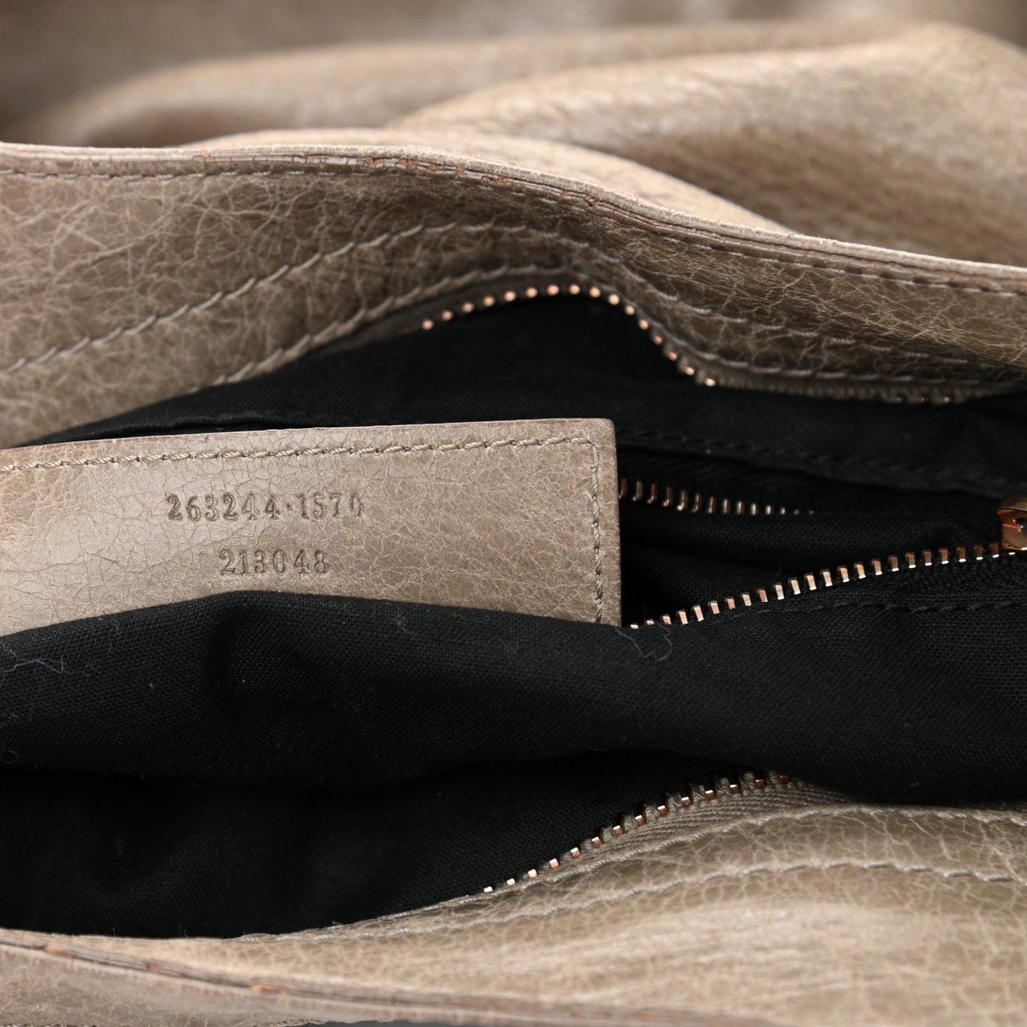 Agneau Giant 21 Rose Gold Hardware Velo Papyrus