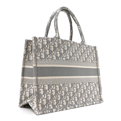 Christian Dior Oblique Medium Book Tote Grey 2 of 9