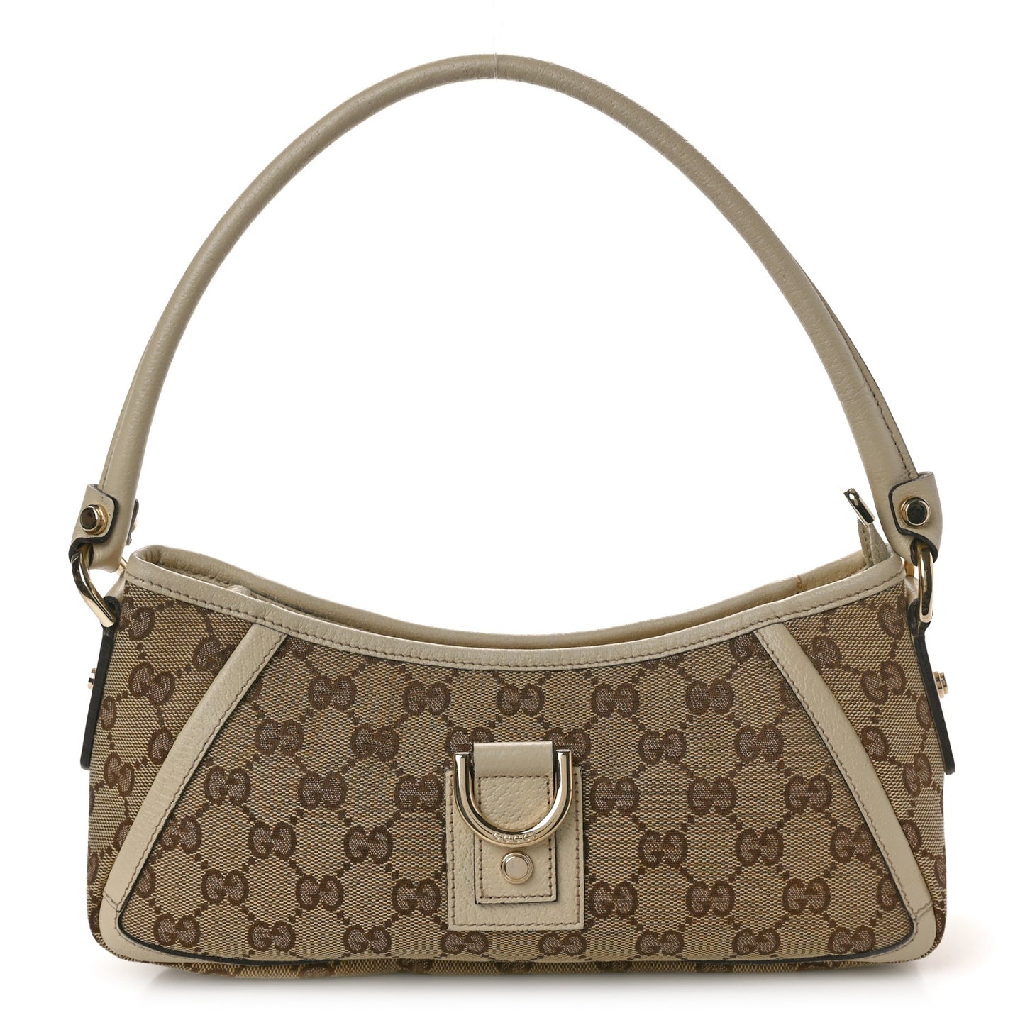Monogram D Ring Abbey Pochette Off White