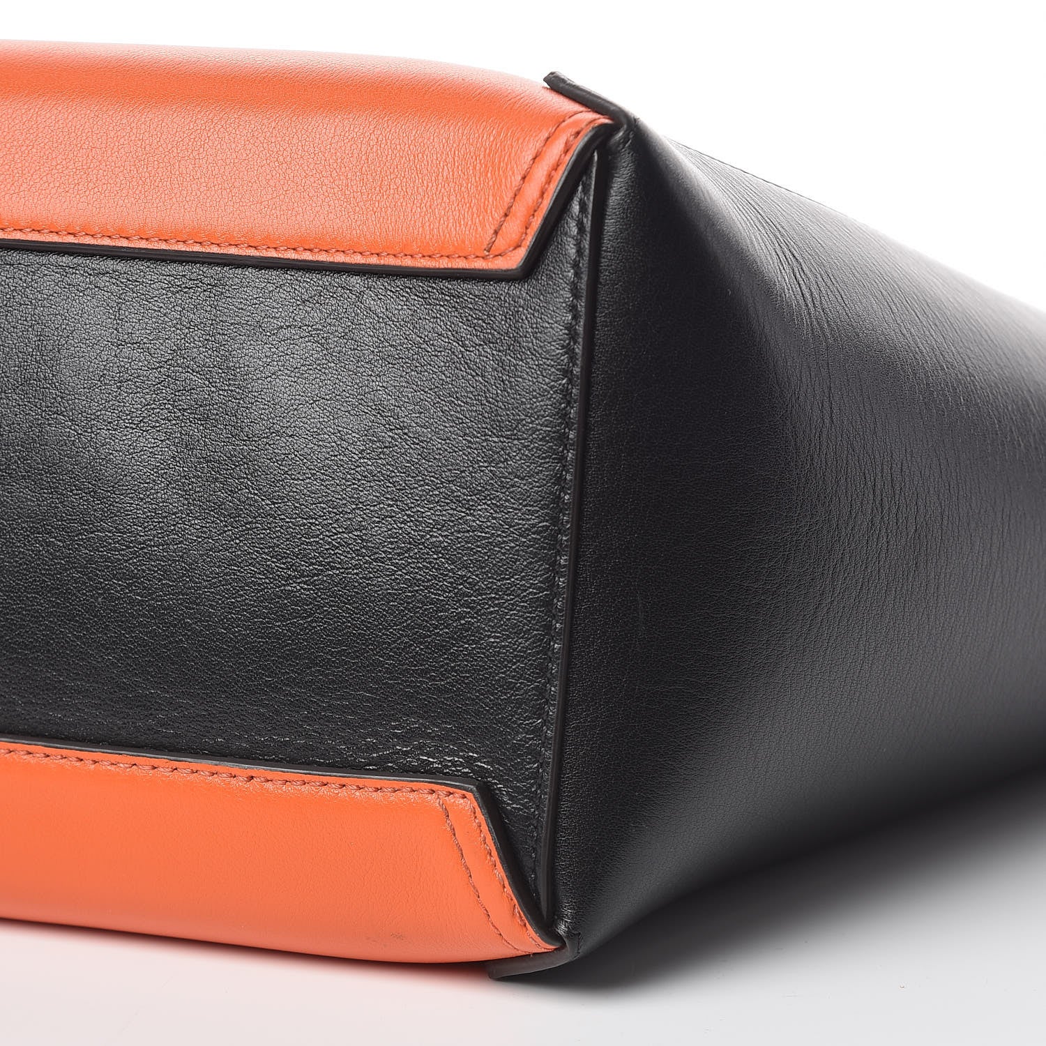 Mulberry Smooth Calfskin Camden Bright Orange Black 10 of 11