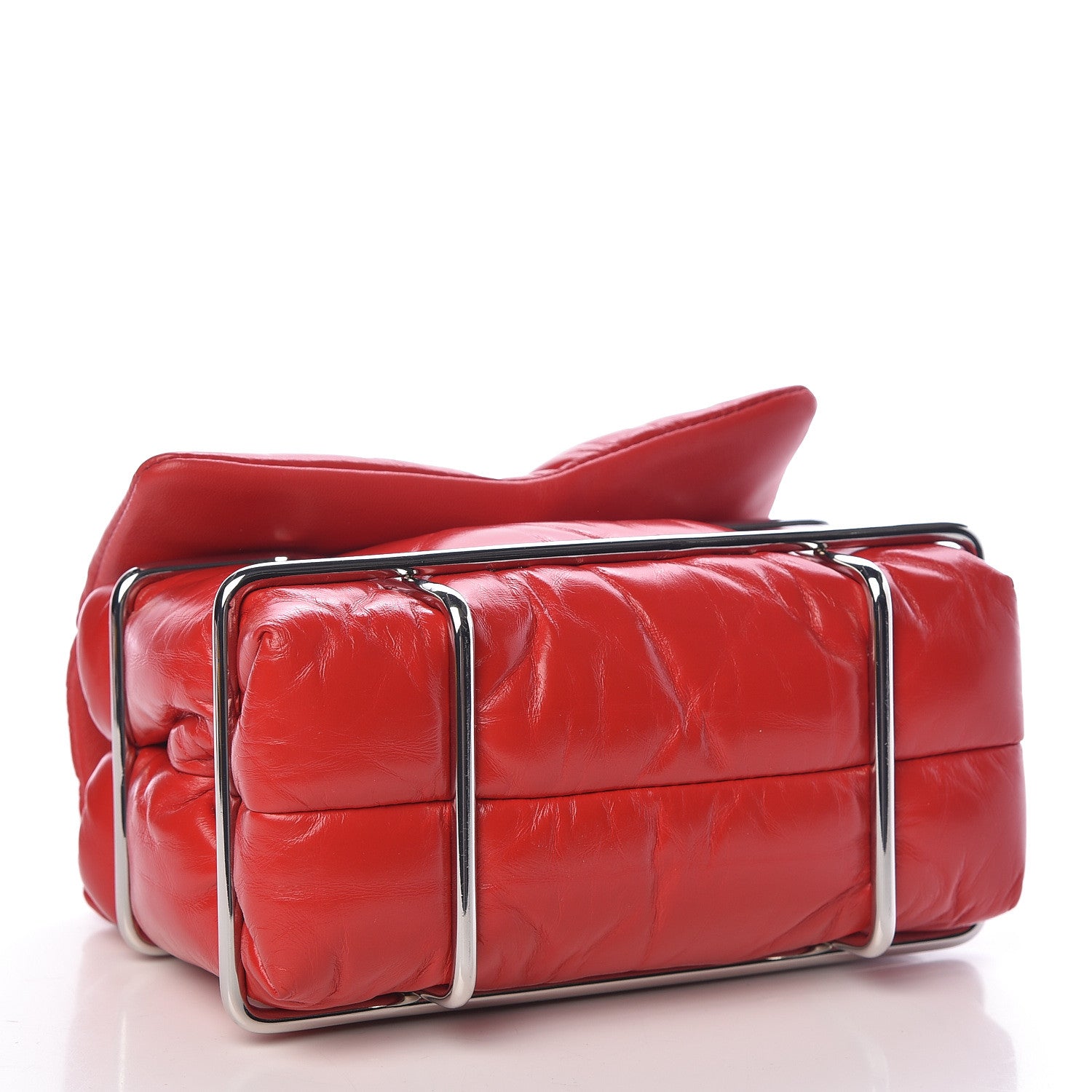 Alexander Wang Calfskin Quilted Halo Xbody Bag Red 6 of 11