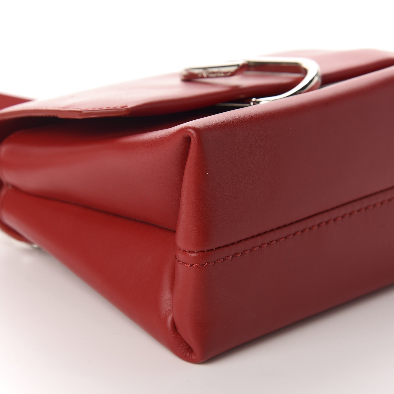 3.1 Phillip Lim 3.1 Smooth Calfskin Mini Alix Top Handle Satchel Scarlet 6 of 10