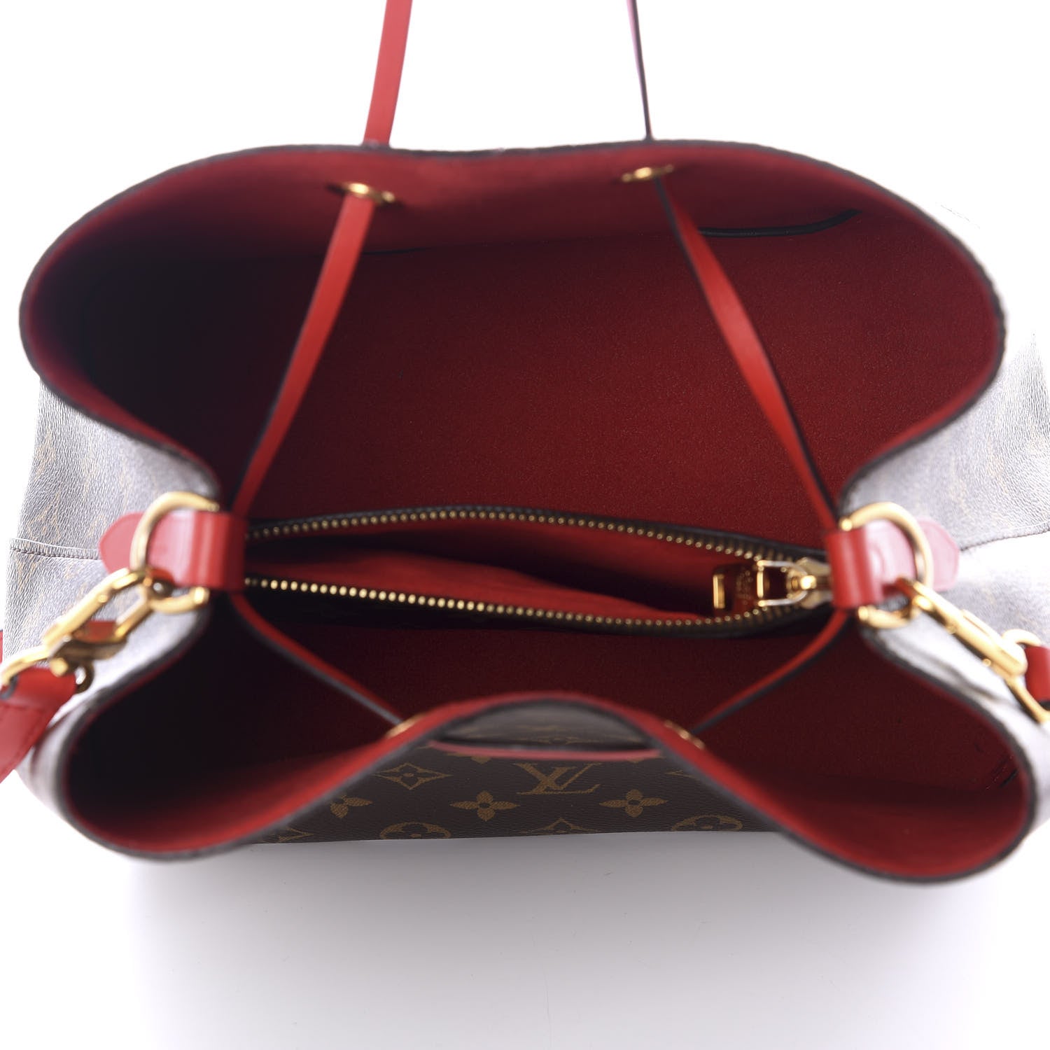 Louis Vuitton Monogram Neonoe MM Coquelicot 4 of 11