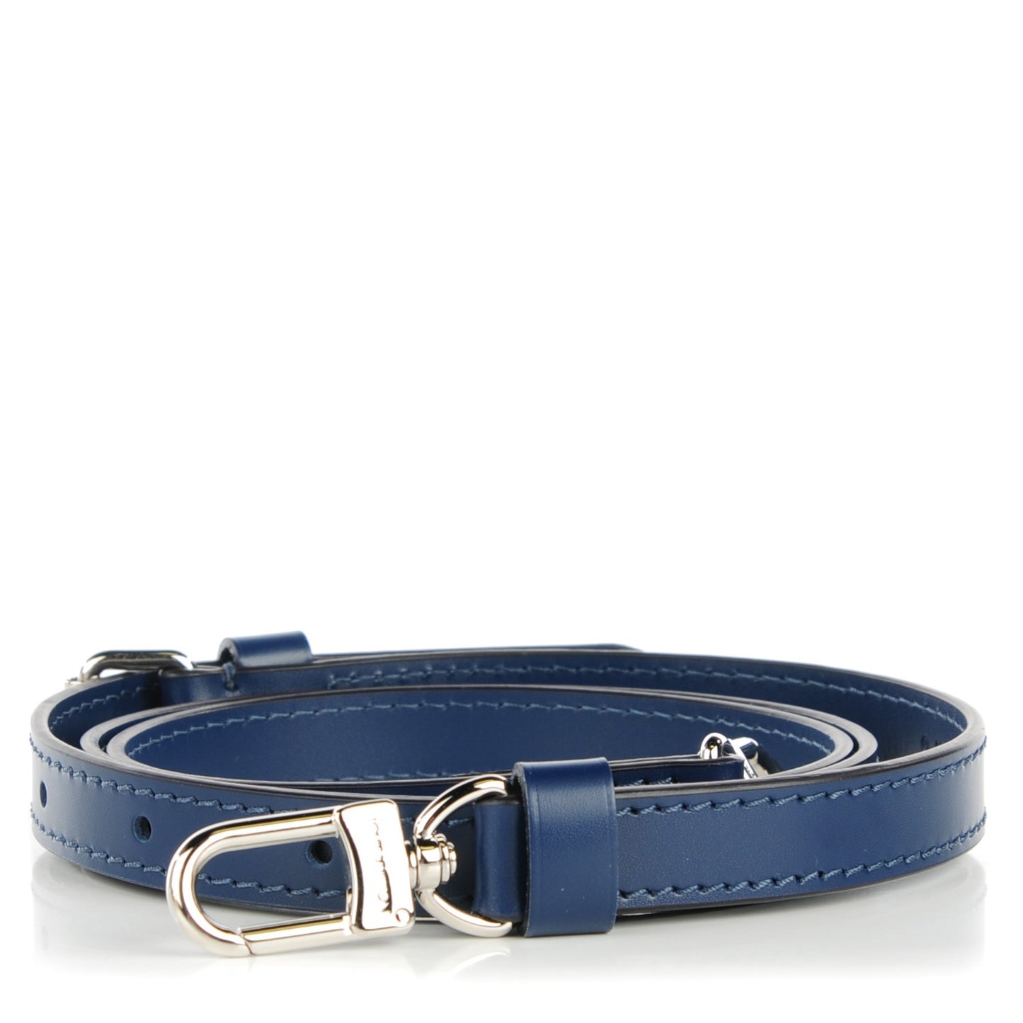 Calfskin 16mm Adjustable Shoulder Strap Indigo