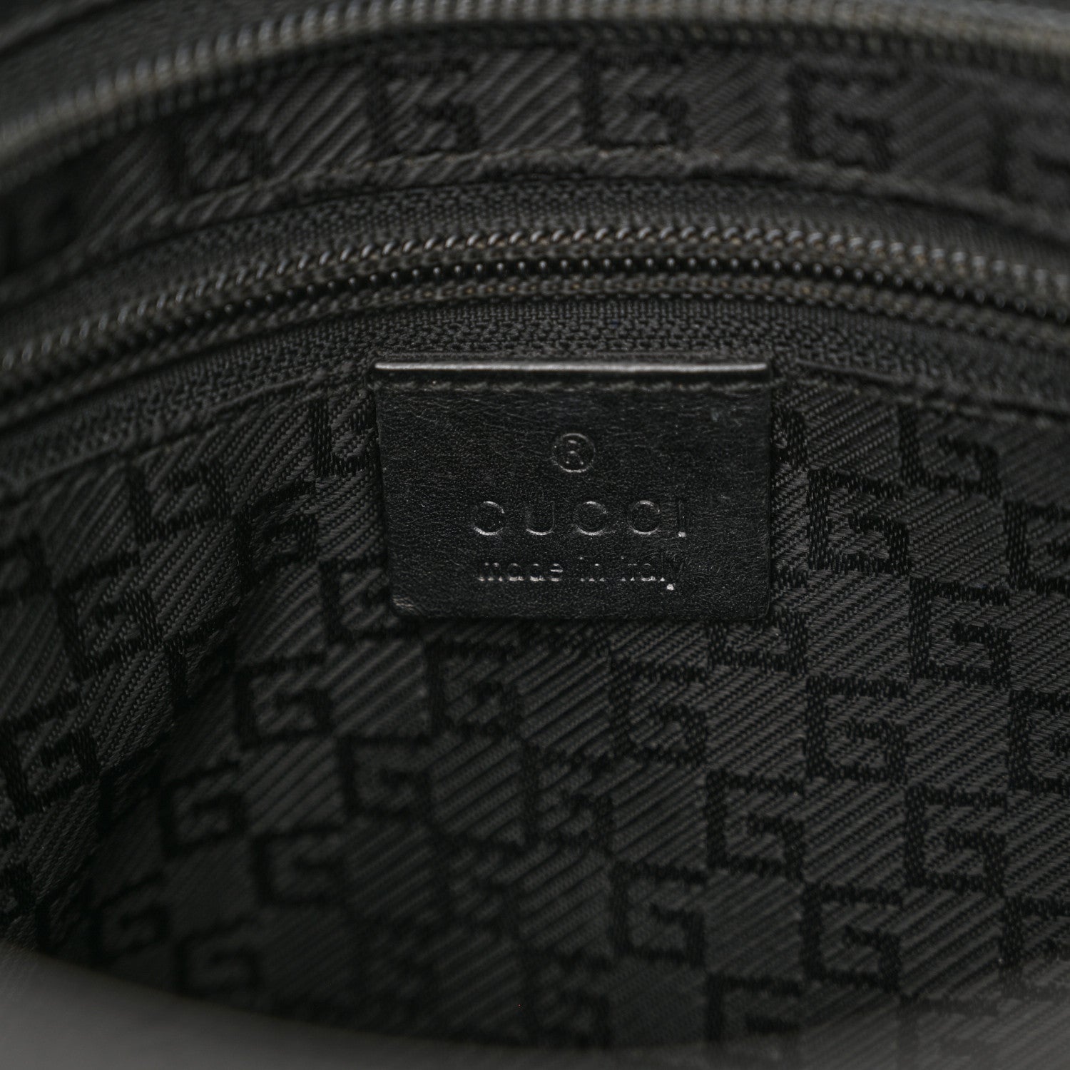 Gucci Canvas Flat Messenger Bag Black 6 of 16