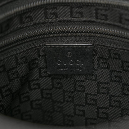 Gucci Canvas Flat Messenger Bag Black 6 of 16