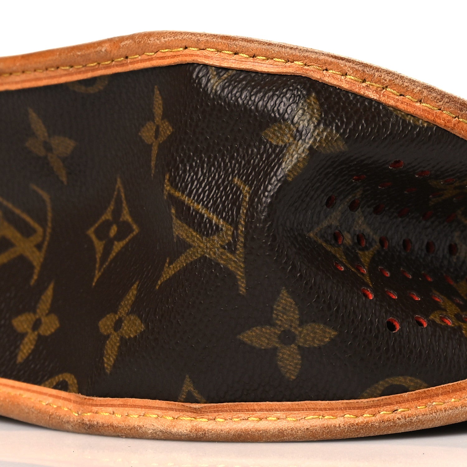 Louis Vuitton Monogram Perforated Musette Orange 9 of 12
