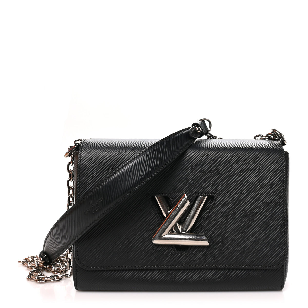 Louis Vuitton Epi Twist Shoulder Bag MM Black 1 of 10