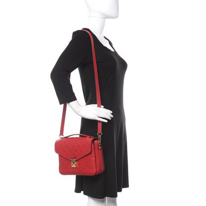 Louis Vuitton Empreinte Pochette Metis Scarlet 3 of 11