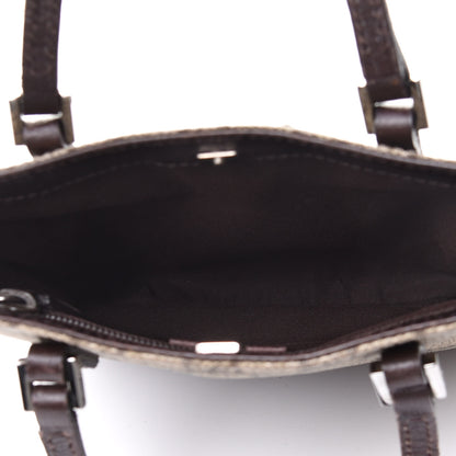 Gucci GG Supreme Monogram Mini Vertical Tote Dark Brown 4 of 4