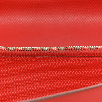 Hermes Grain d'H Kelly Longue Wallet Sanguine 12 of 15