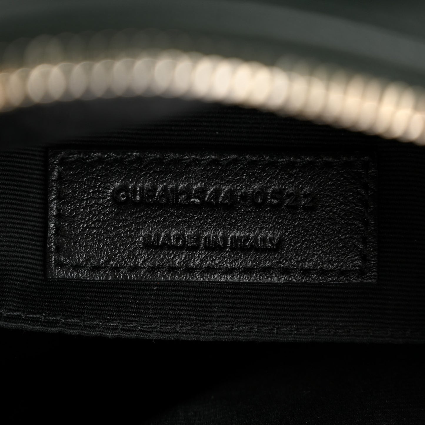 Calfskin Matelasse Monogram Lou Camera Bag Military Green