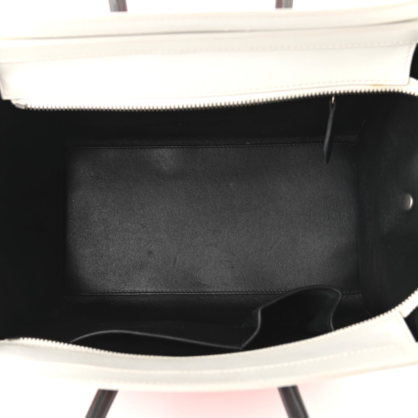 Smooth Calfskin Mini Tri-Color Luggage Vermillion