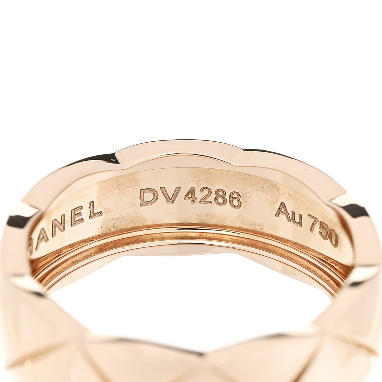 Chanel 18K Beige Gold Small Coco Crush Ring 50 5.25 6 of 8