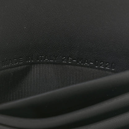 Christian Dior Ultra Matte Lambskin Cannage Small Lady Dior Zip Card Holder Black 7 of 9