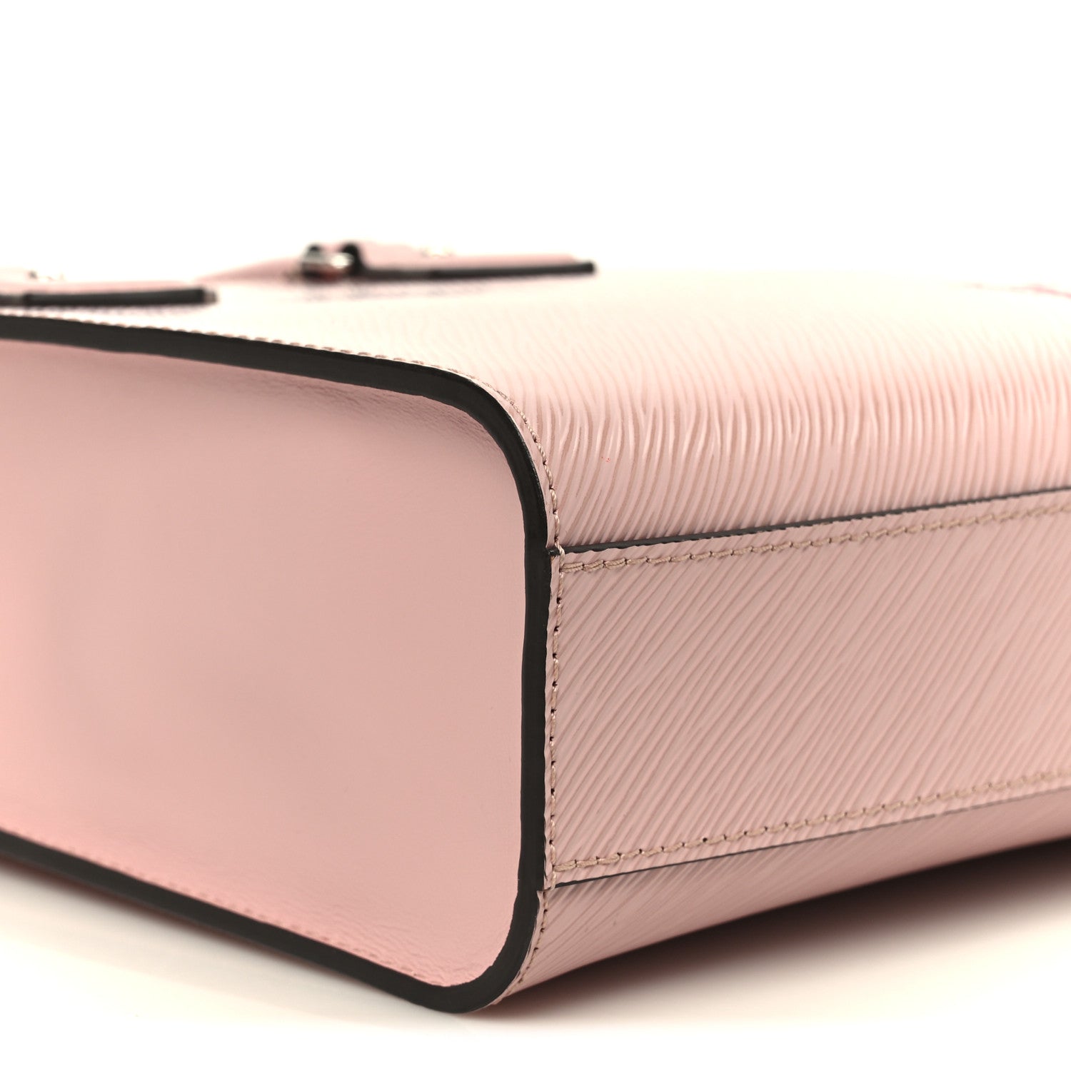 Louis Vuitton Epi Sac Plat BB Rose Ballerine 8 of 9