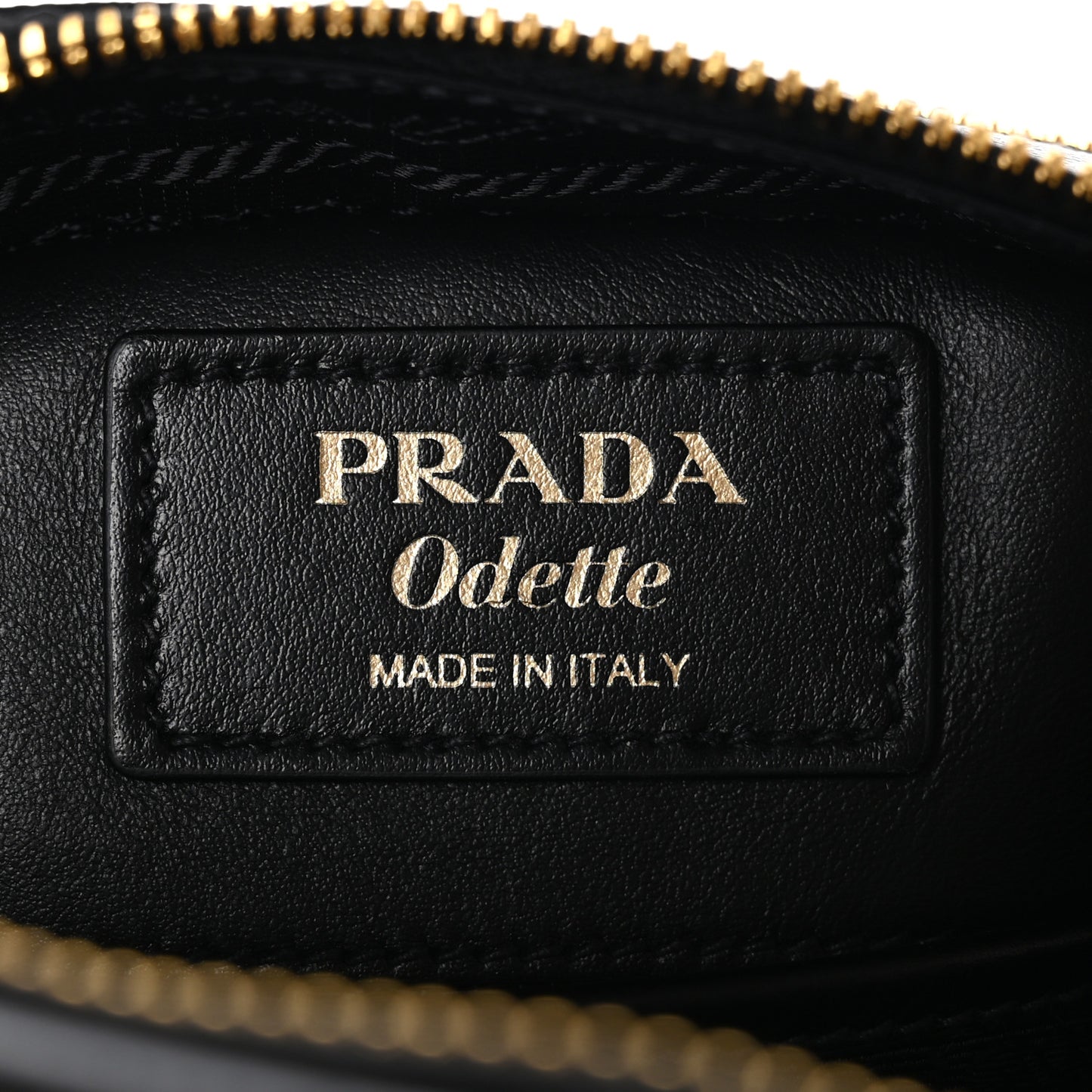 Saffiano Lux Odette Crossbody Black