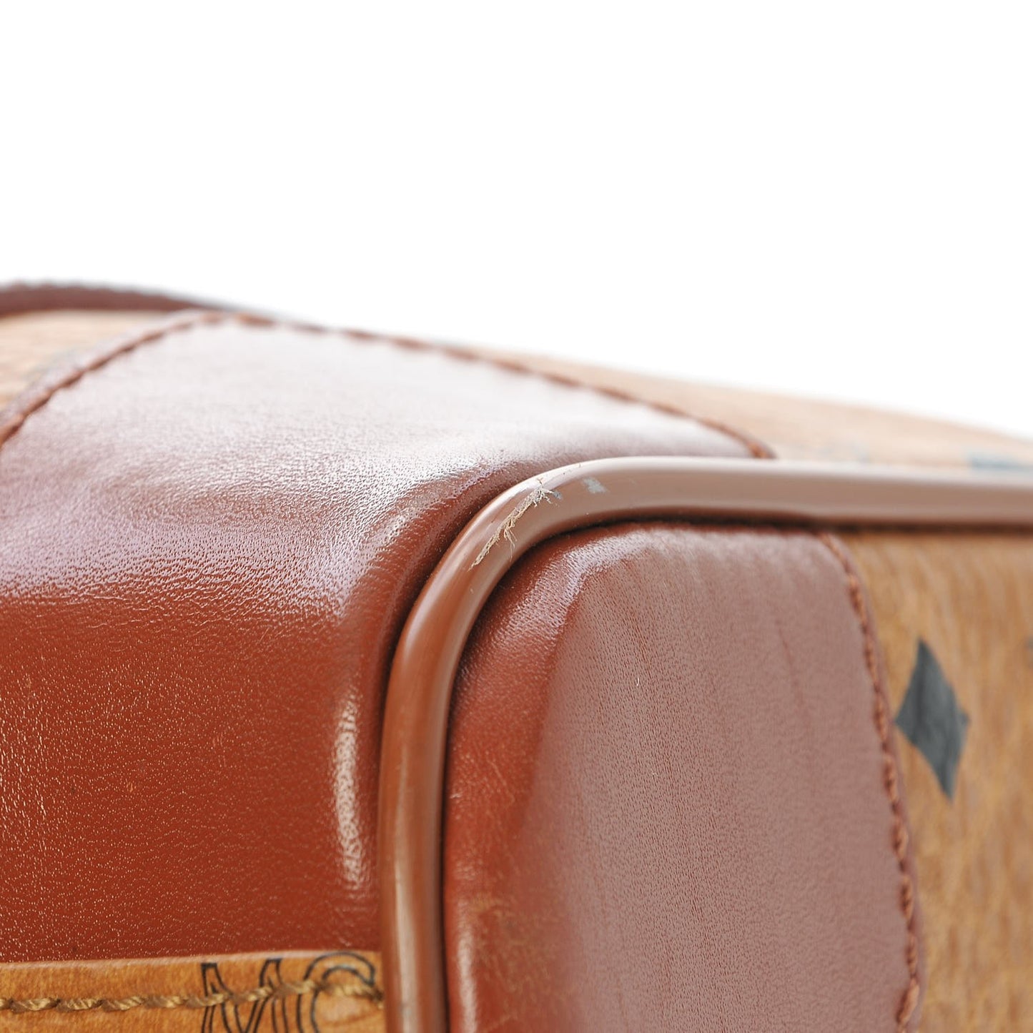 Visetos Top Handle Luggage Cognac