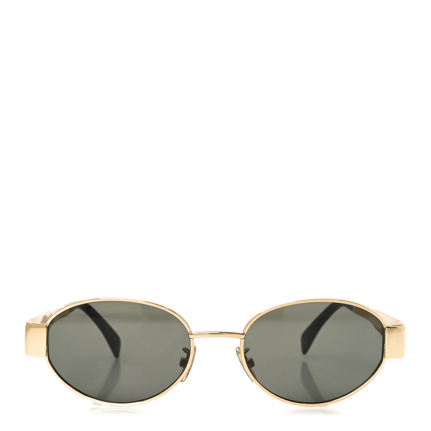 Metal Triomphe 01 Sunglasses CL40235U Gold Green