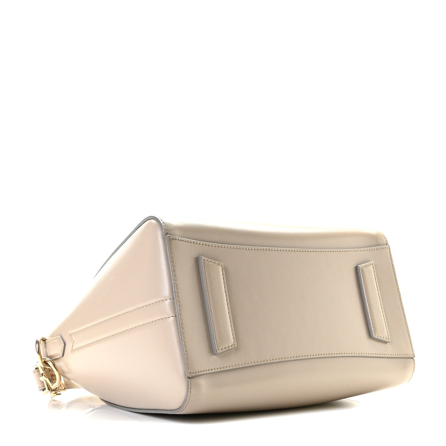 Shiny Lord Calfskin Small Antigona Sand