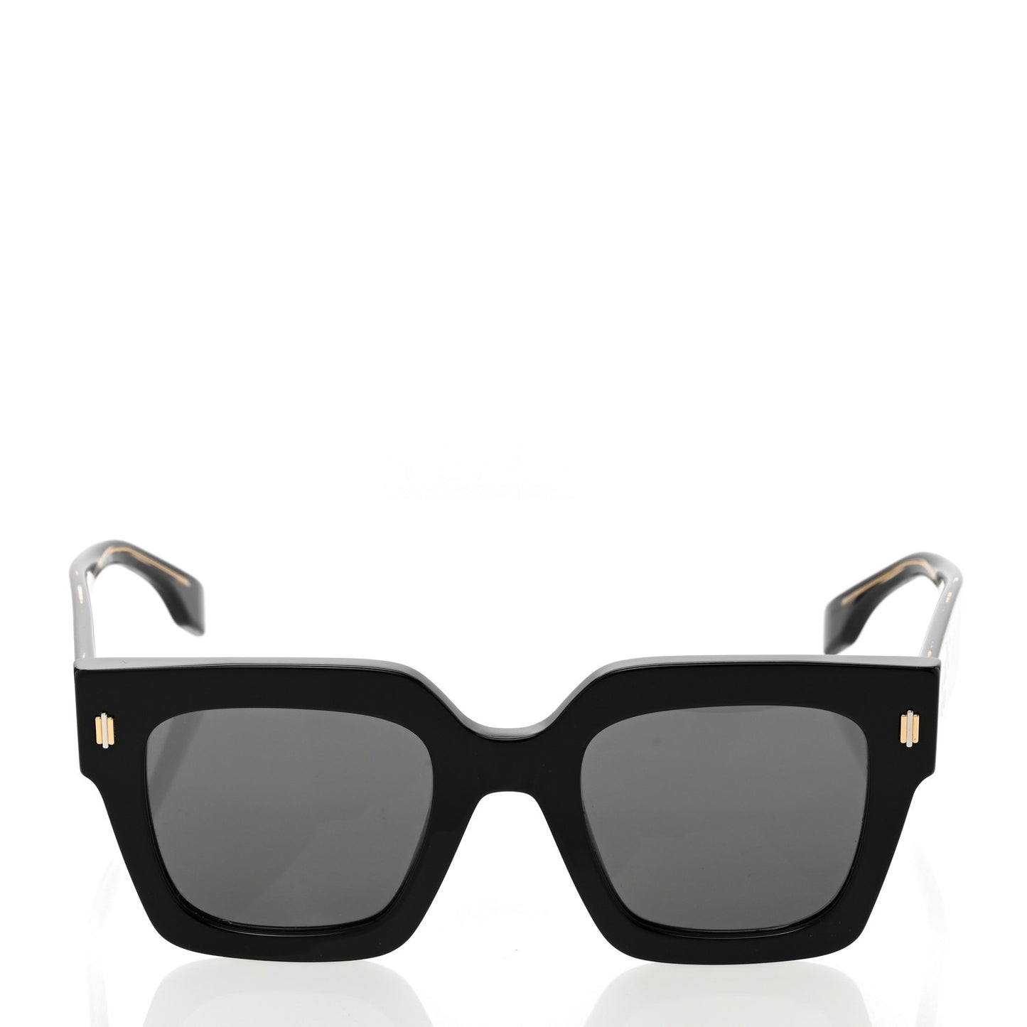 Acetate Fendi Roma Sunglasses FF 0457/G/S Black