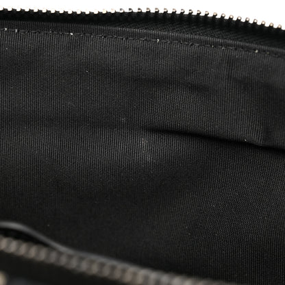 Christian Dior Oblique A4 Flat Pouch Clutch Blue 9 of 16