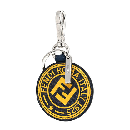 Fendi Calfskin Stamp FF Bag Charm 1 of 4