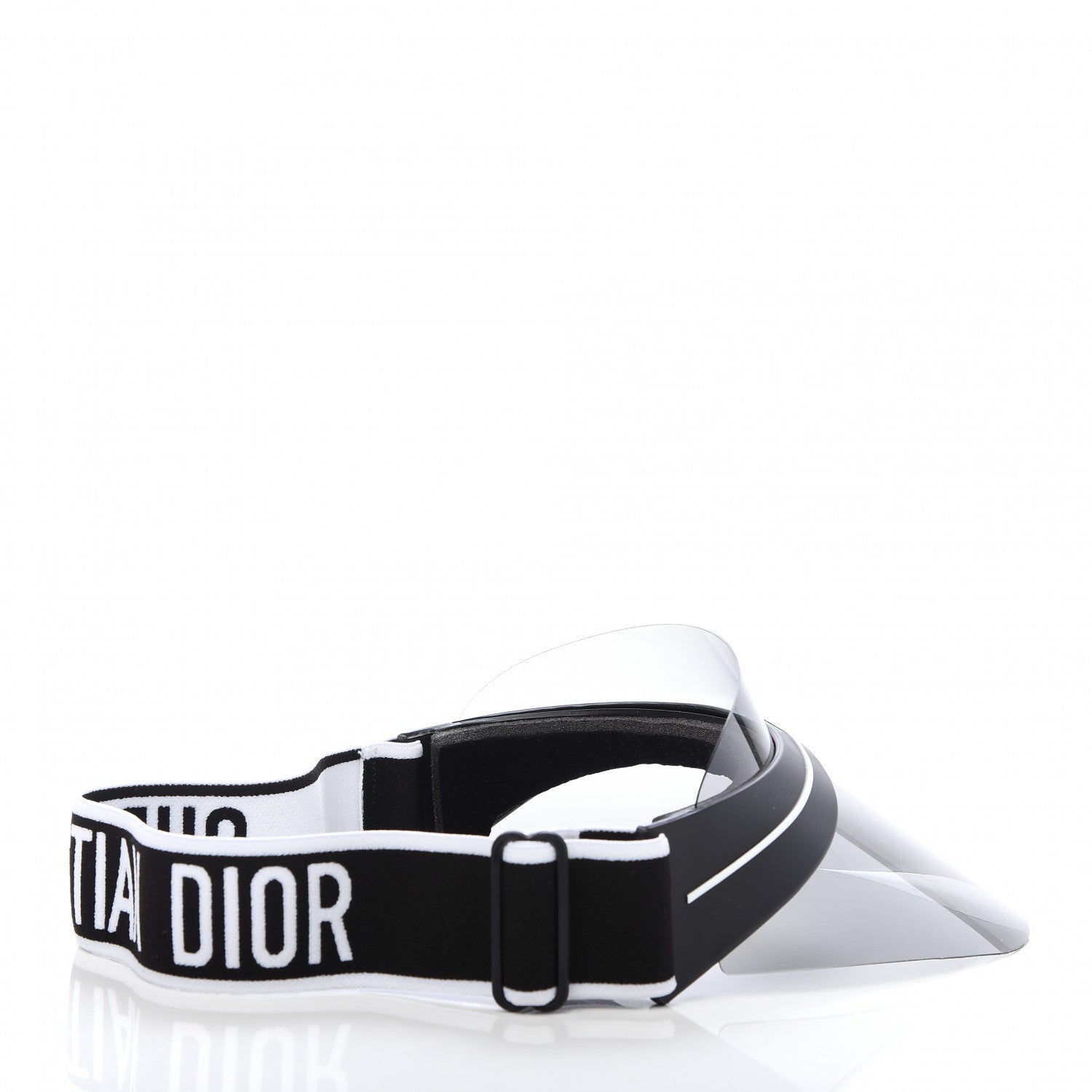 Christian Dior Mirrored DiorClub1 Sun Visor Black 4 of 8