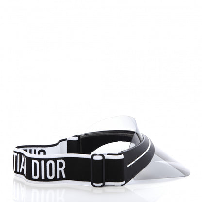 Christian Dior Mirrored DiorClub1 Sun Visor Black 4 of 8