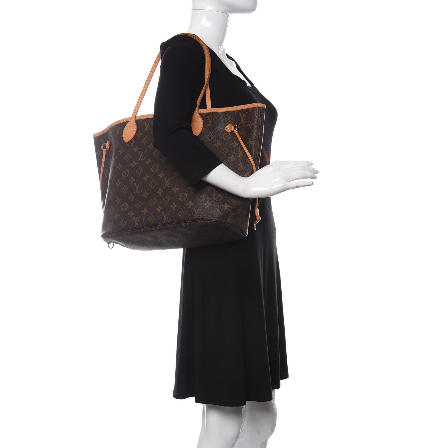 Louis Vuitton Monogram Neverfull MM 2 of 10