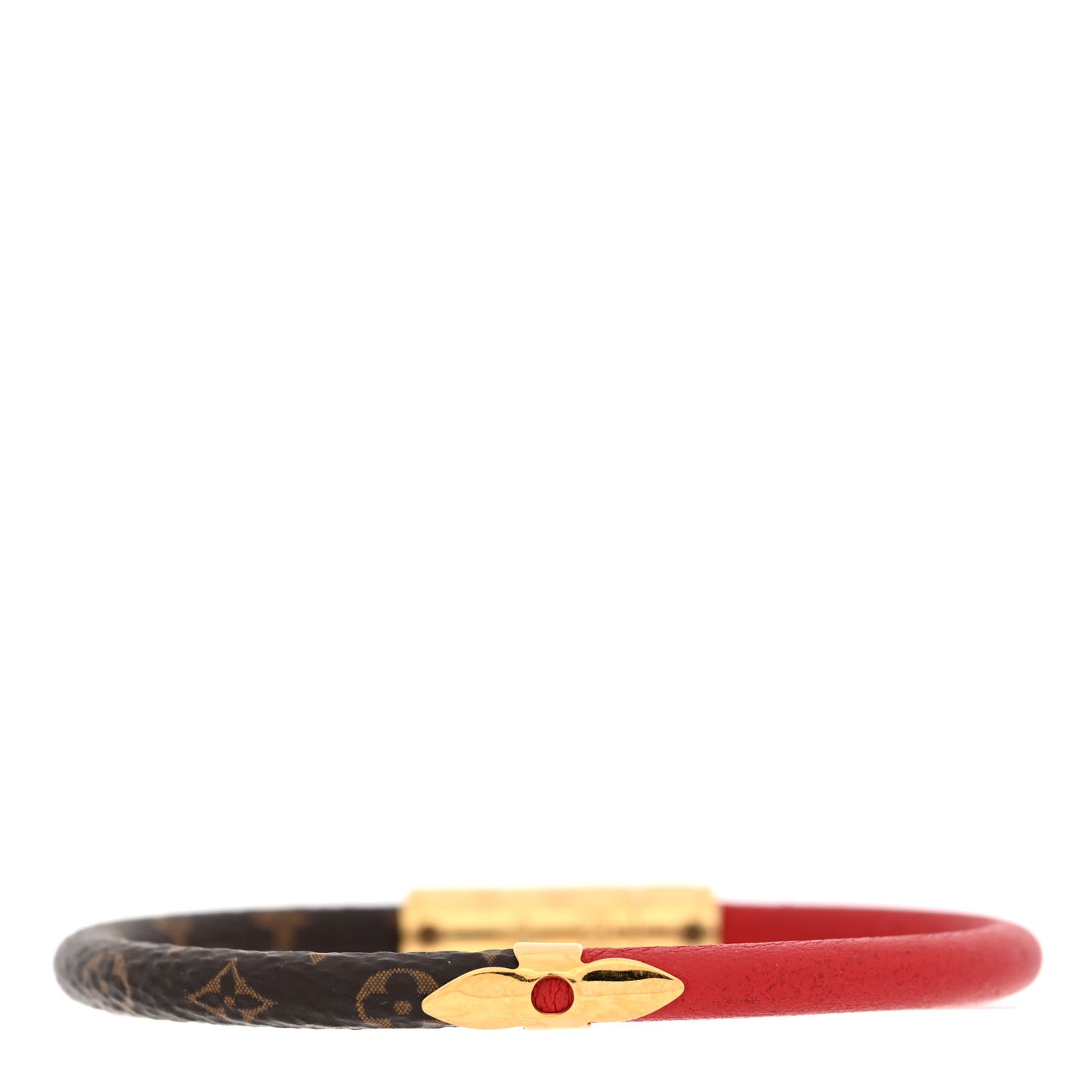Monogram Daily Confidential Bracelet 17 Red