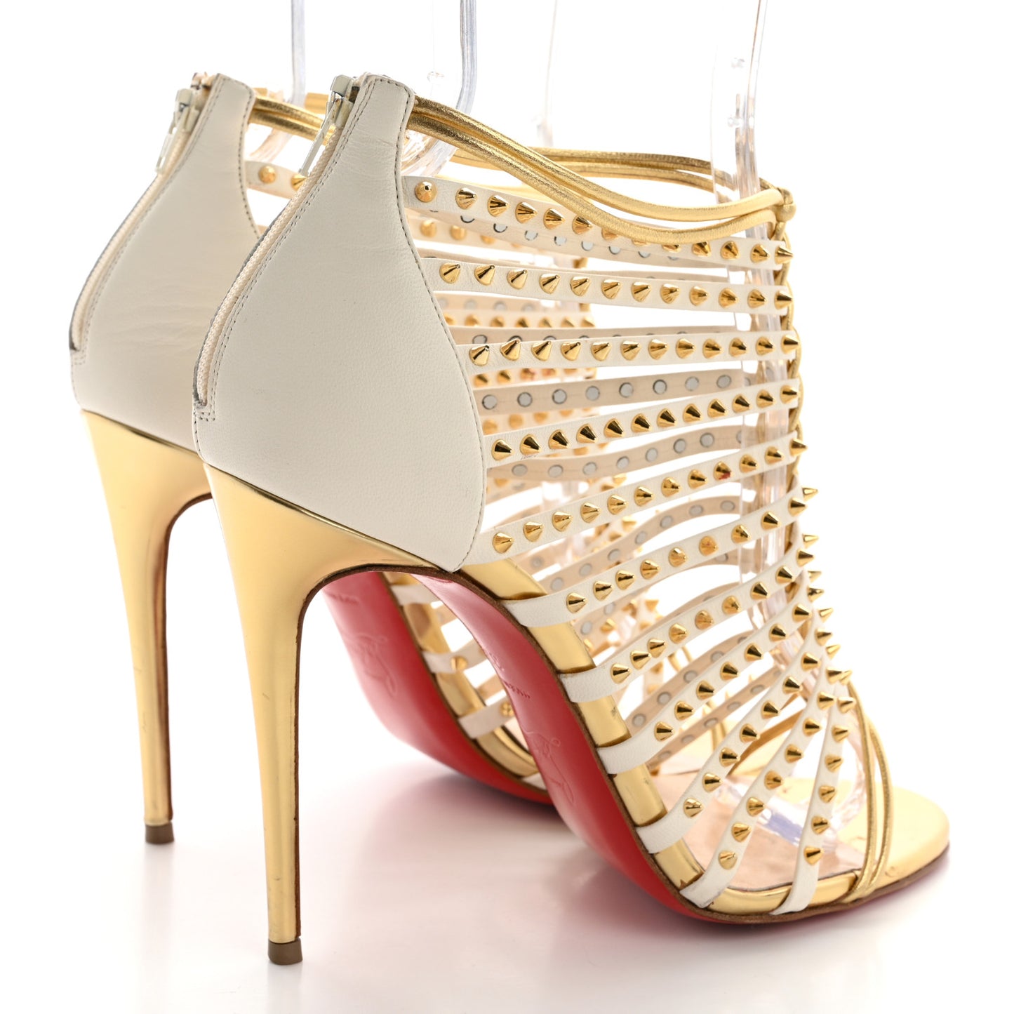 Kid Nappa Millaclou 100 Cage Sandals 37 Edelweiss Gold