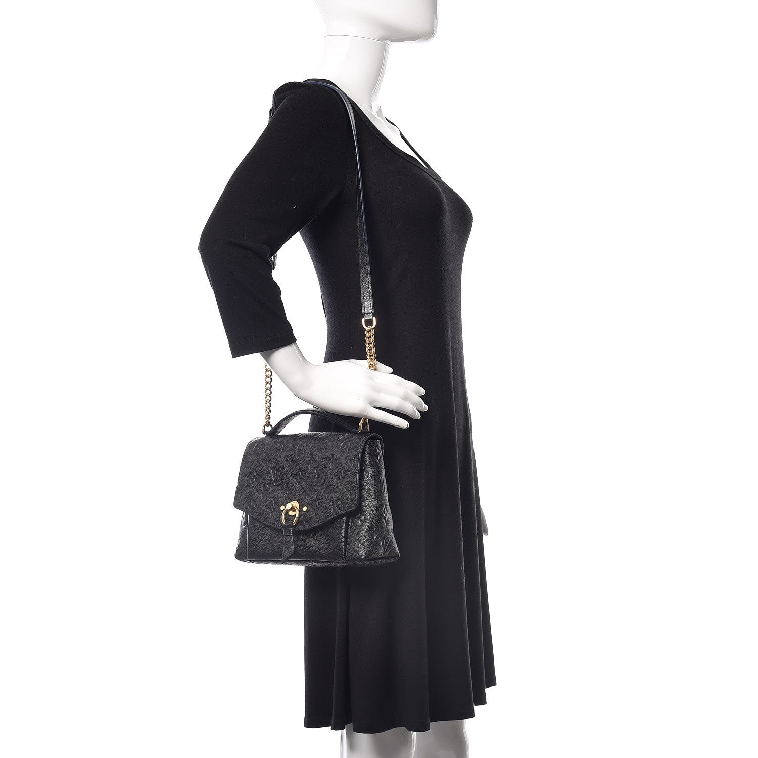 Louis Vuitton Empreinte Blanche BB Black 2 of 10