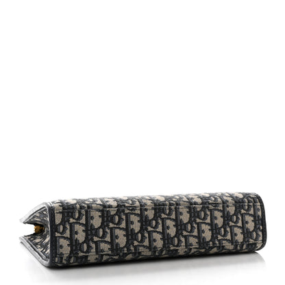 Christian Dior Oblique 30 Montaigne Pouch Blue 4 of 11