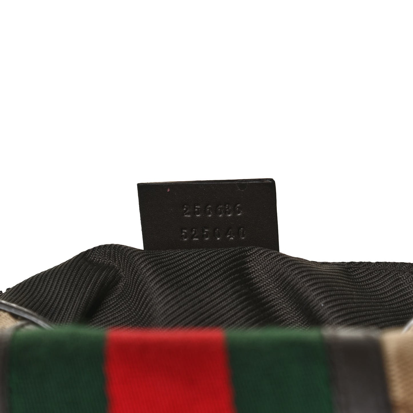 Monogram Web Small Cosmetic Case Dark Brown