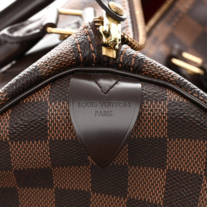 Louis Vuitton Damier Ebene Speedy 35 7 of 17