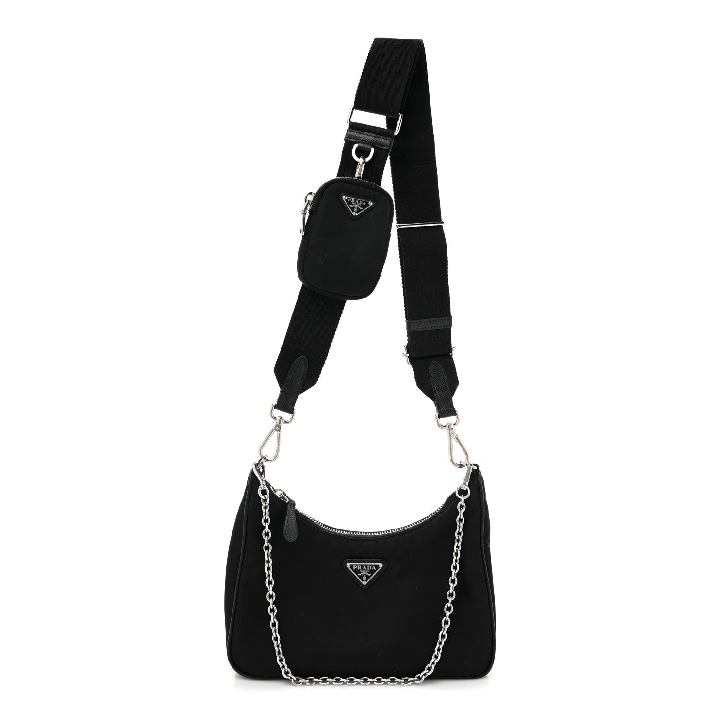 Prada Nylon Re-Edition 2005 Shoulder Bag Black 1 of 13