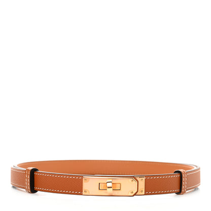 Hermes Epsom Kelly Belt Gold 1 of 5