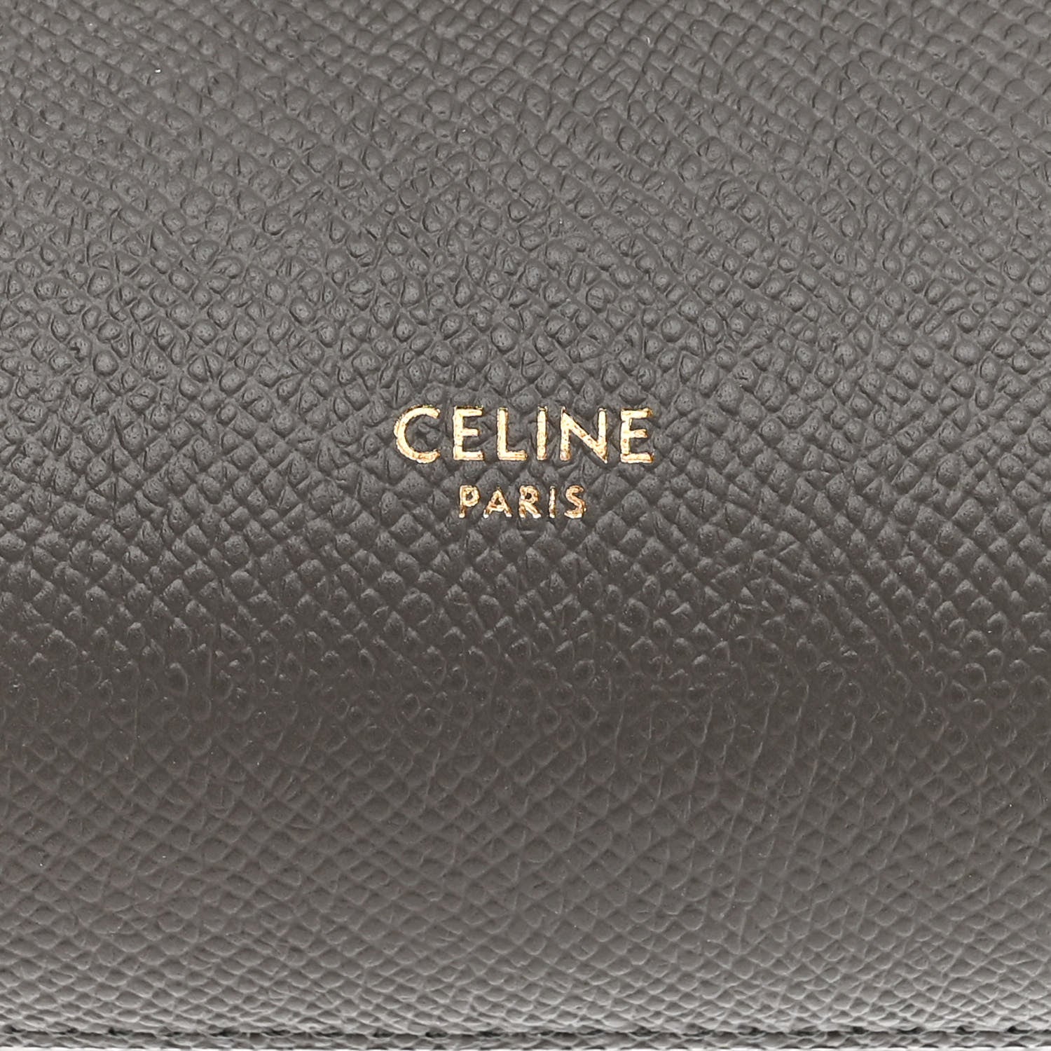 Celine Grained Calfskin Nano Belt Bag Grey 6 of 11