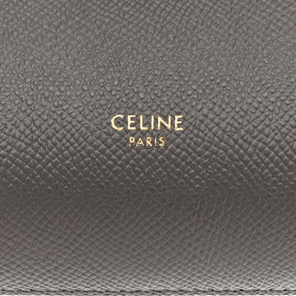 Celine Grained Calfskin Nano Belt Bag Grey 6 of 11