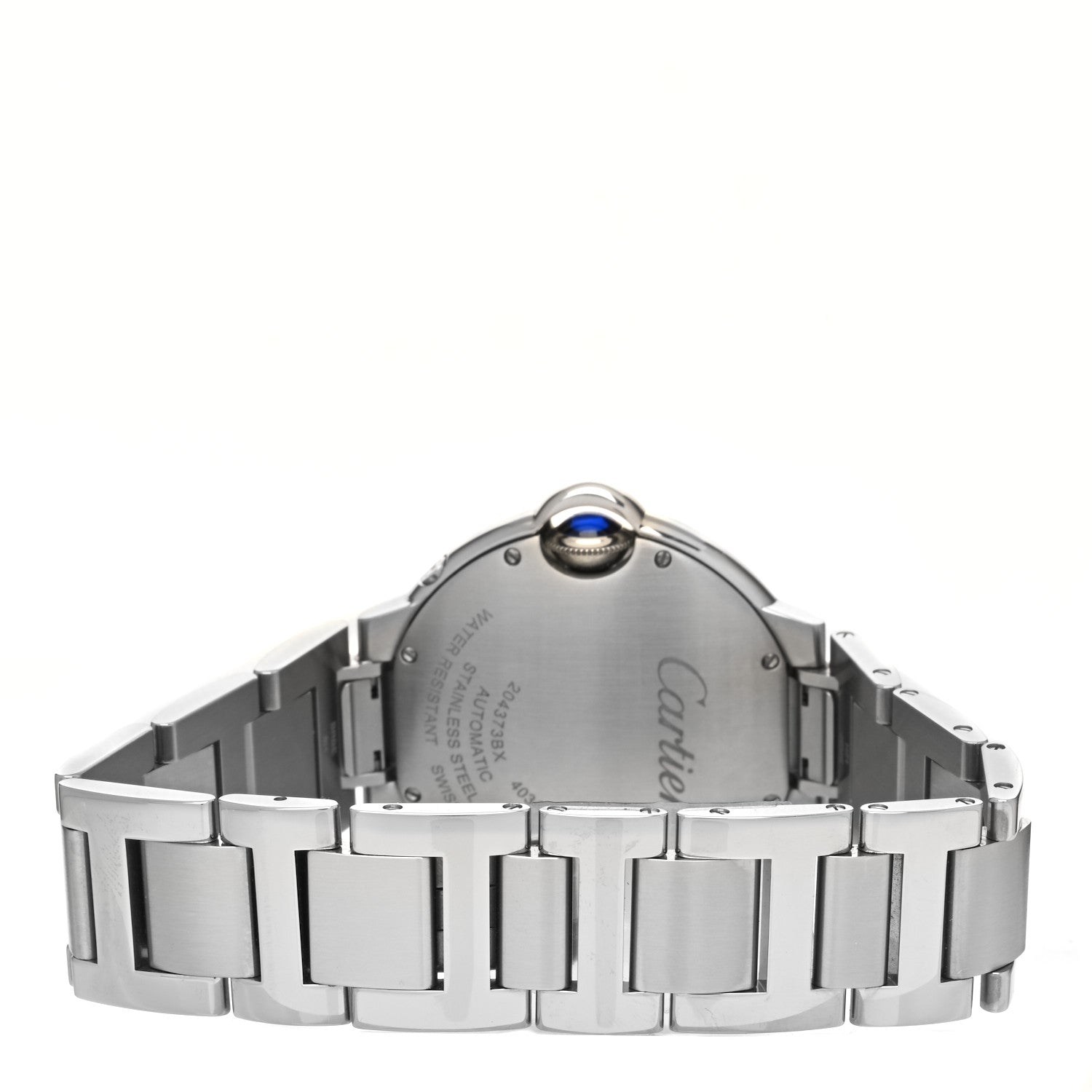 Cartier Stainless Steel 37mm Ballon Bleu De Cartier Moonphase Automatic Watch 3 of 5