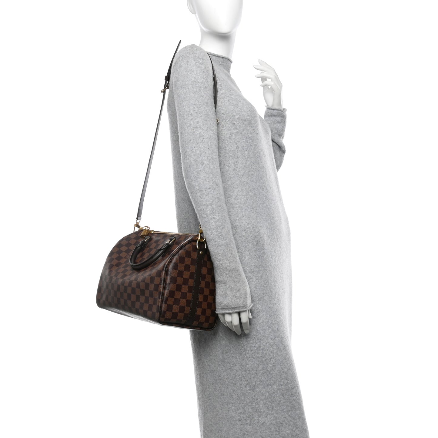 Damier Ebene Speedy Bandouliere 30