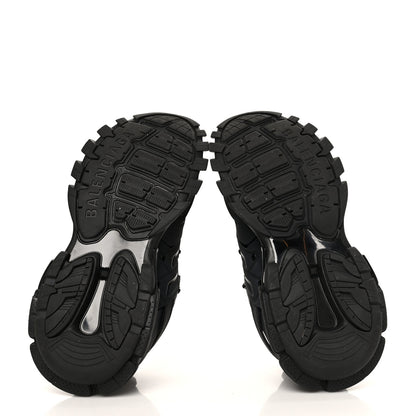 Balenciaga Mesh Nylon Mens Track Sneakers 42 Black 5 of 6