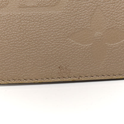 Louis Vuitton Empreinte Monogram Giant Neverfull MM Tourterelle 8 of 10