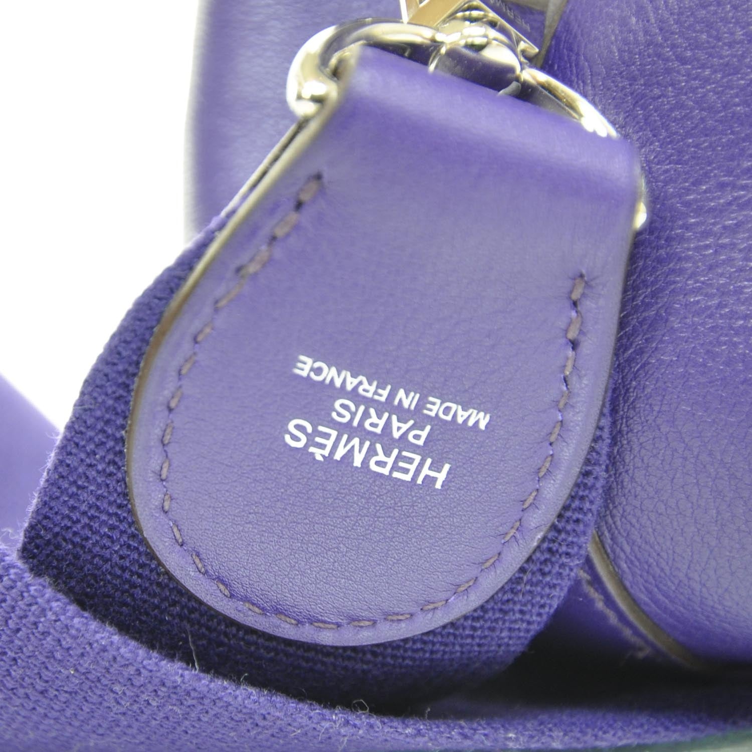 Hermes Veau Swift Toolbox 20 Iris Purple 9 of 12