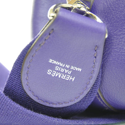Hermes Veau Swift Toolbox 20 Iris Purple 9 of 12