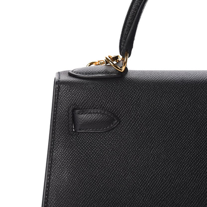 Hermes Epsom Kelly Sellier 28 Black 13 of 34