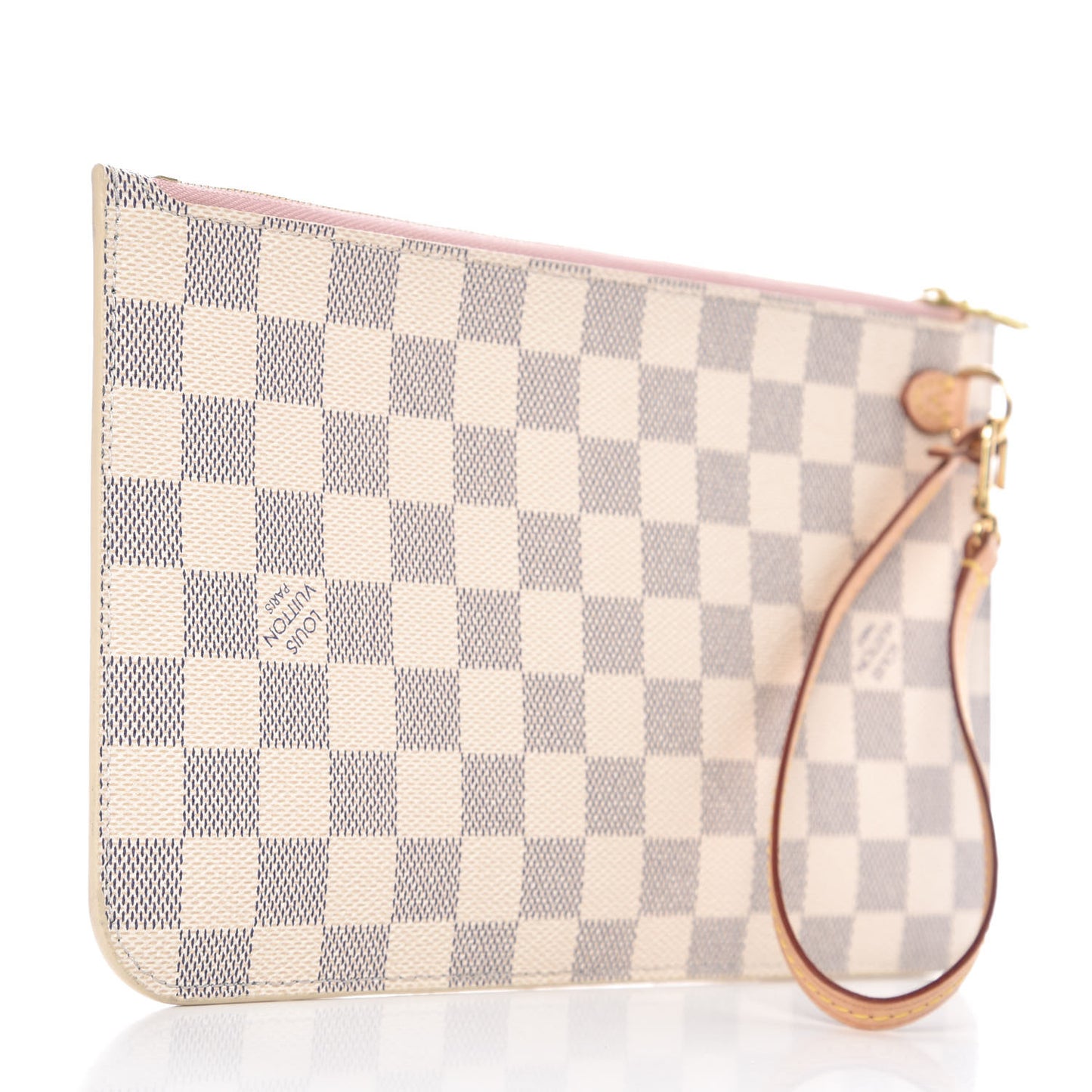 Damier Azur Neverfull MM GM Pochette Rose Ballerine
