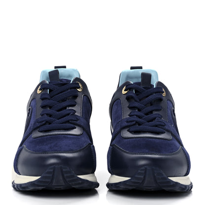 Louis Vuitton Suede Run Away Sneakers 37 Blue 2 of 8