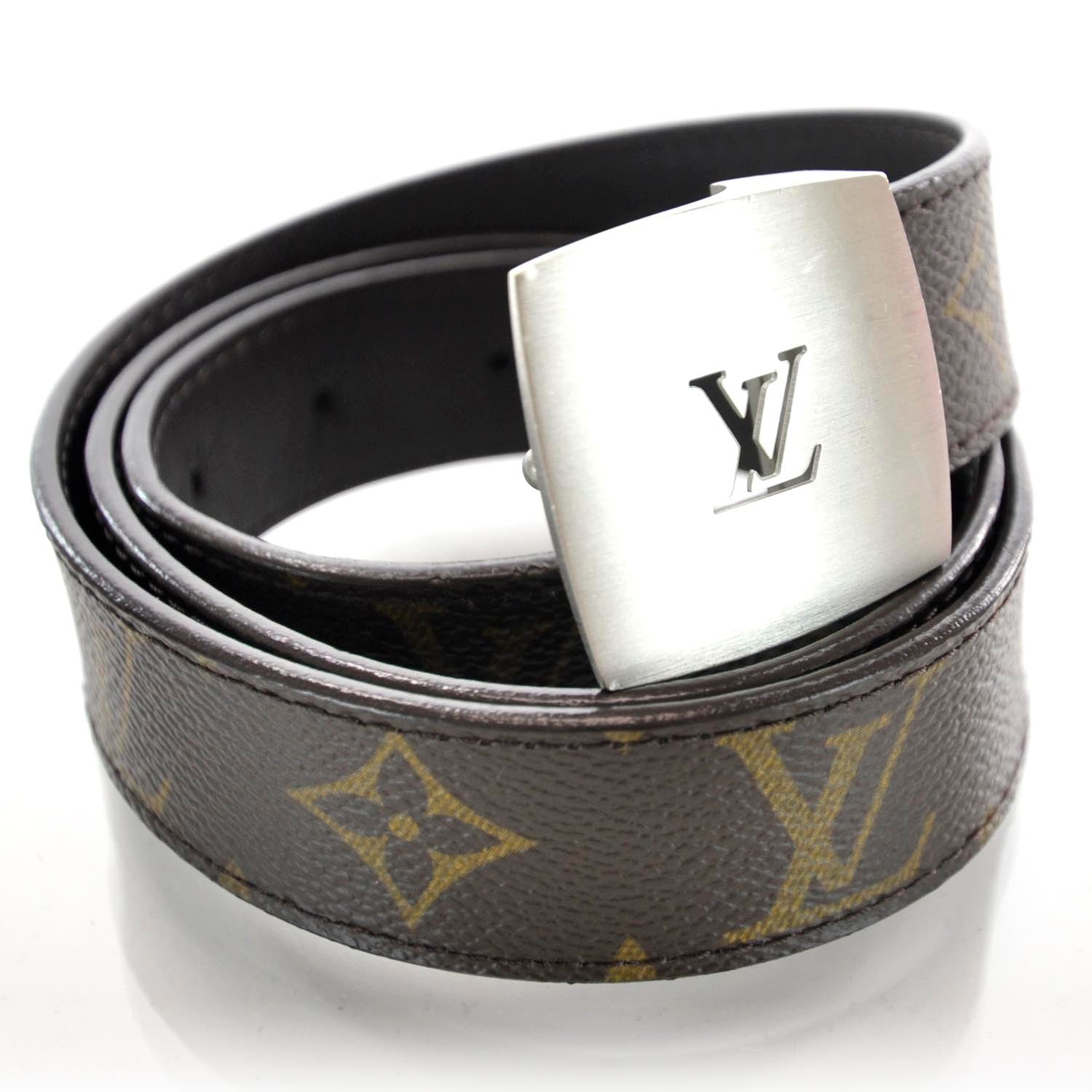 Louis Vuitton Monogram LV Cut Belt 80 32 5 of 5